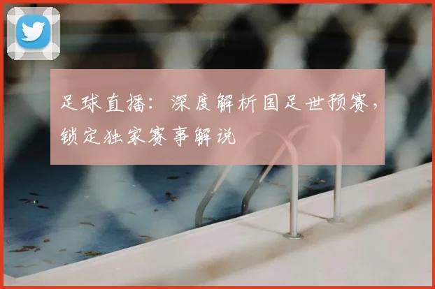 足球直播：深度解析国足世预赛，锁定独家赛事解说