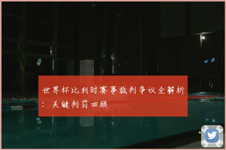 世界杯比利时赛事裁判争议全解析：关键判罚回顾